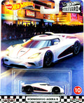 Hot Wheels Boulevard #10 Koenigsegg Agera R - White