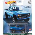 Hot Wheels Premium '87 Toyota Pick-up Truck Blue