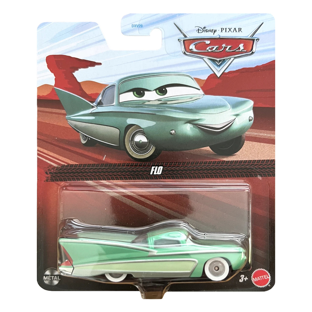 Disney Pixar Cars Toys Die-Cast Metal 1:55 Scale Vehicle - Flo