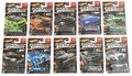 Hot Wheels Walmart Exclusive Fast & Furious 2022 Series 1 Complete 10 Car Set