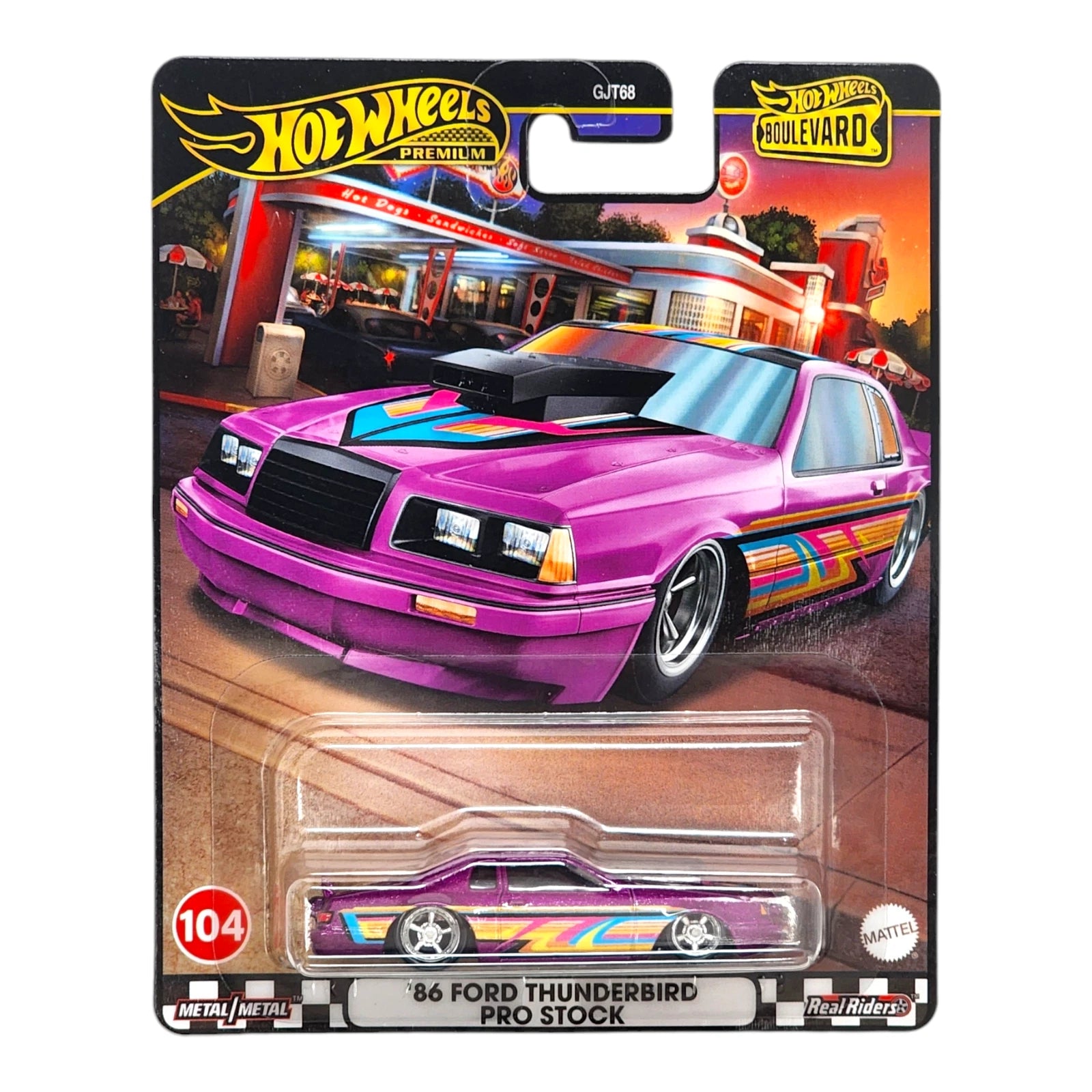 Hot Wheels Boulevard No. 104: '86 Ford Thunderbird Pro Stock