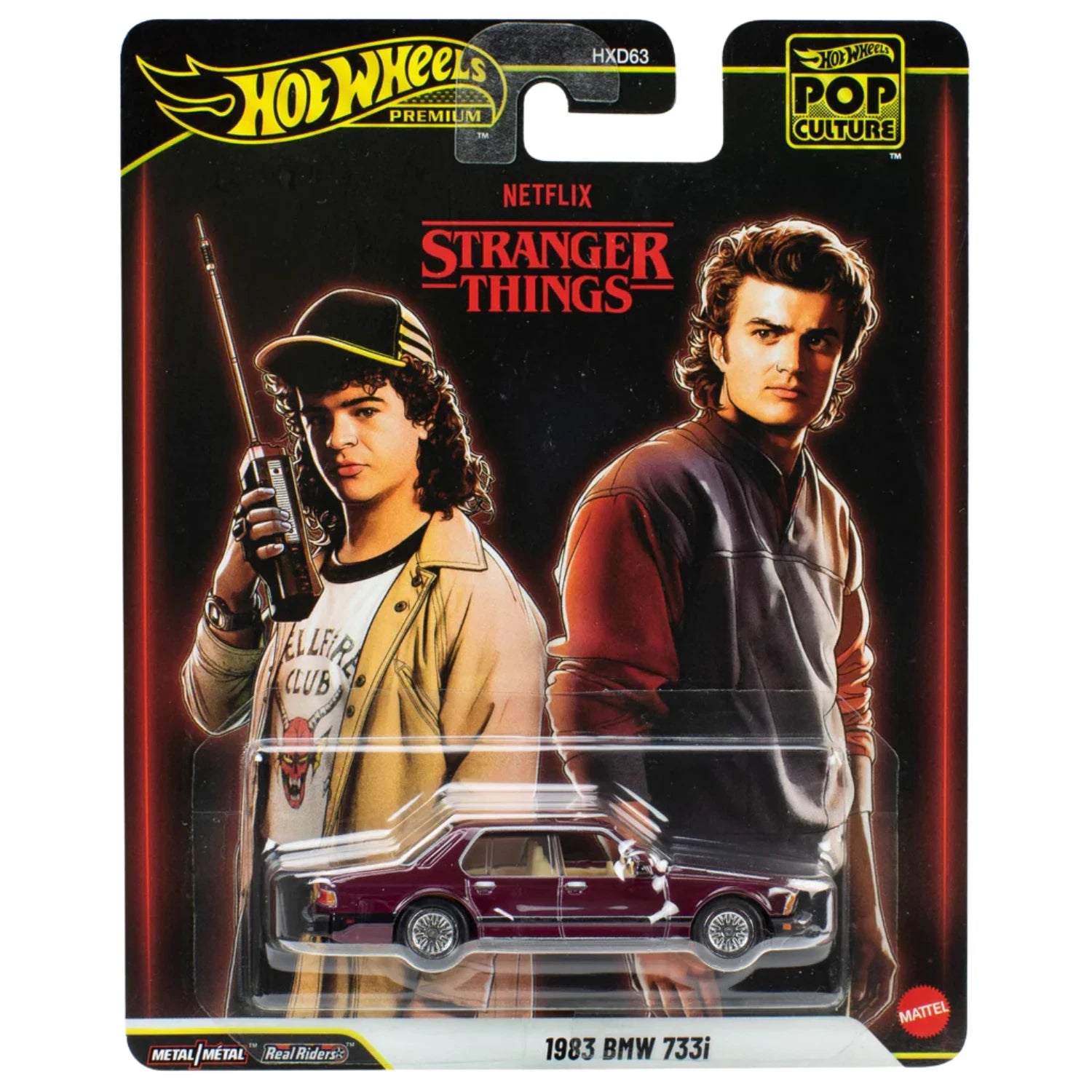 Hot Wheels Premium 2025 Pop Culture Stranger Things 1983 BMW 733i