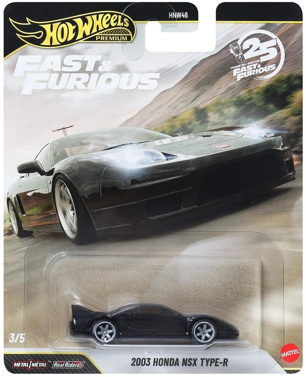 Hot Wheels 2026 Fast & Furious 25th Anniversary 2003 Honda NSX TYPE-R