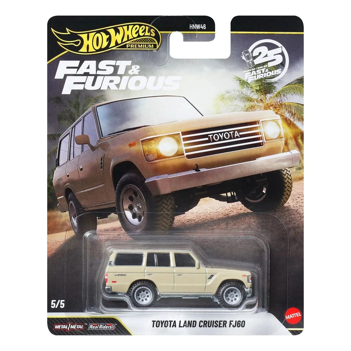 Hot Wheels 2026 Fast & Furious 25th Anniversary Toyota Land Cruiser FJ60