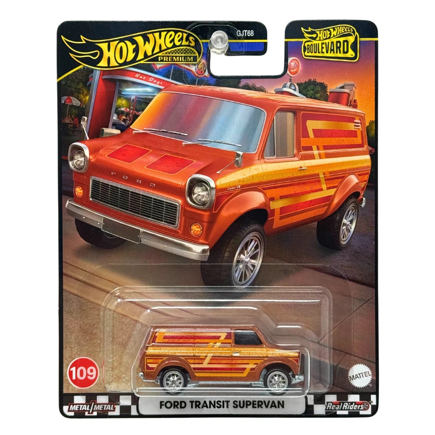 Hot Wheels Premium Boulevard #109 Ford Transit Supervan
