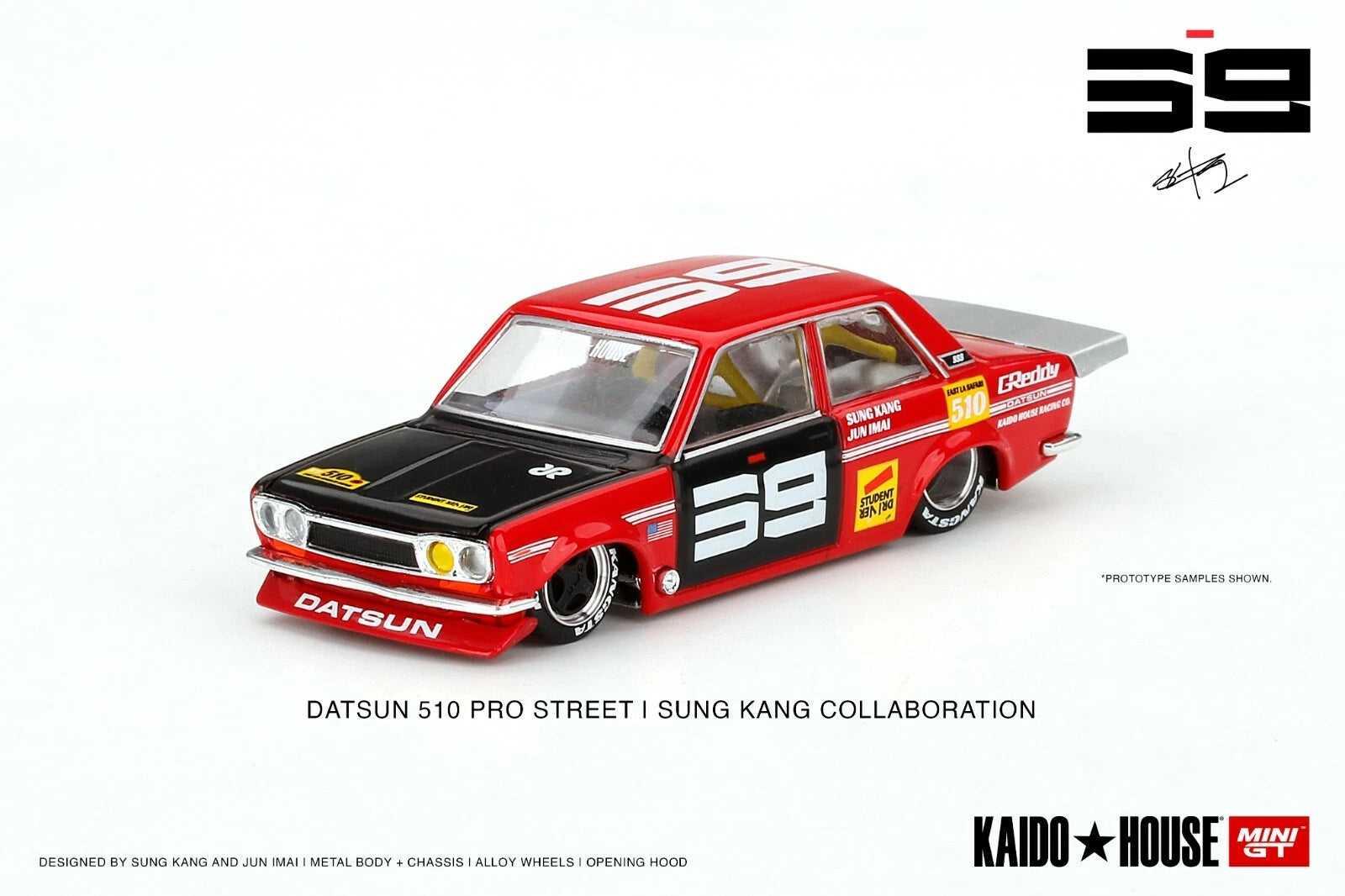 Kaido House x Mini GT Datsun 510 Pro Street #003