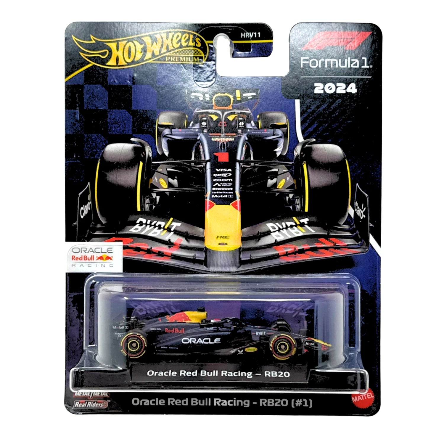 Hot Wheels Premium Formula One Oracle Red Bull F1 Racing Team #1