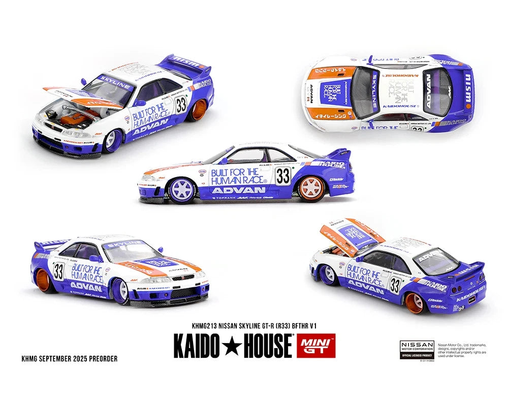 Kaido House #213 Nissan Skyline GT-R (R33) BFTHR V1