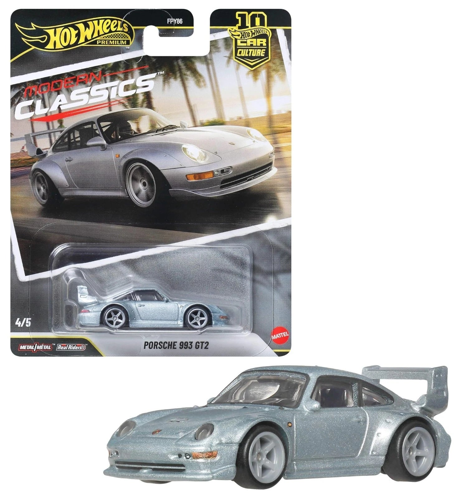Hot Wheels Premium Car Culture 2026 Modern Classics Porsche 993 GT2