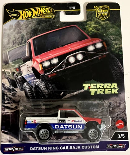 Hot Wheels Datsun King Cab Baja Custom Terra Trek Premium Car Culture