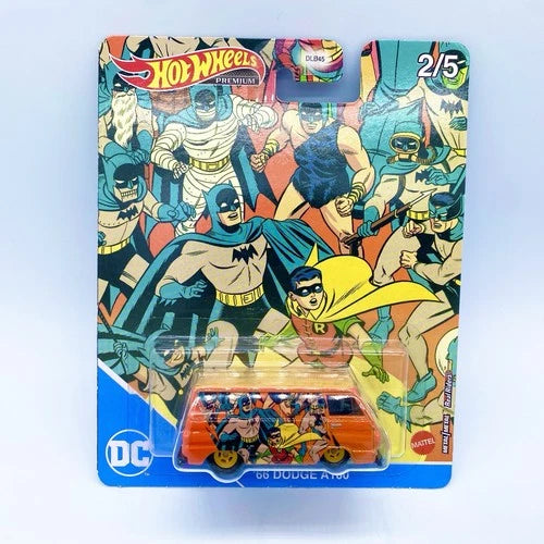 Hot Wheels Premium Pop Culture DC Comics '66 Dodge A100 (Batman & Robin)