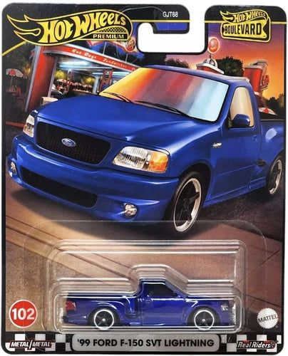 Hot Wheels Boulevard No. 102: 1999 Ford F-150 SVT Lightning