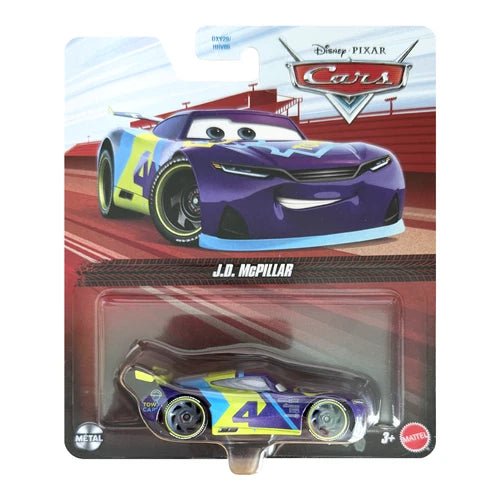 Disney Pixar Cars Die-Cast Metal 1:55 Scale Vehicle – J.D. McPillar