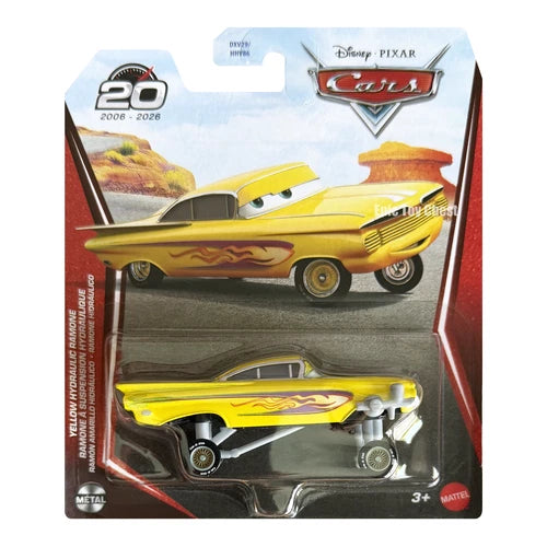 Disney Pixar Cars 20th Anniversary Edition – Hydraulic Ramone (Yellow)