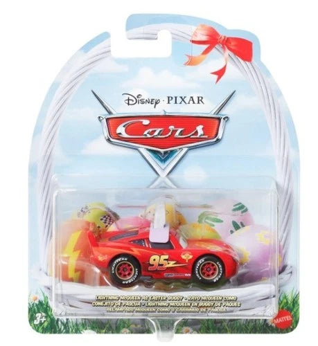Disney Pixar Cars – Lightning McQueen Easter Bunny Die-Cast Metal Vehicle