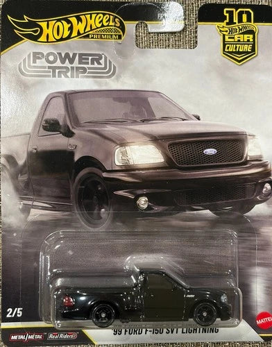 Hot Wheels Premium Power Trip '99 Ford F-150 SVT Lightning
