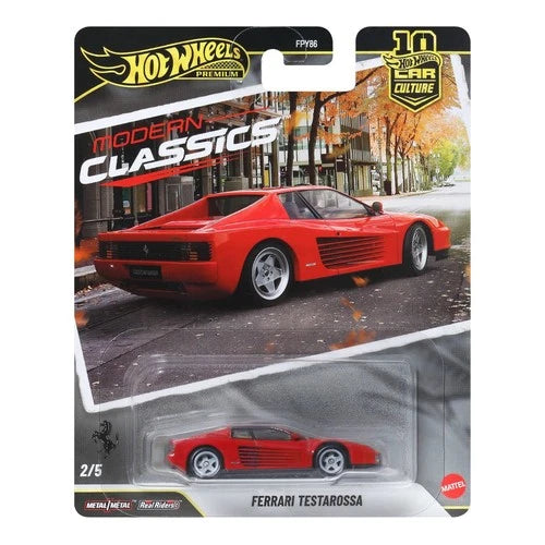 Hot Wheels Premium Car Culture Modern Classics Ferrari Testarossa