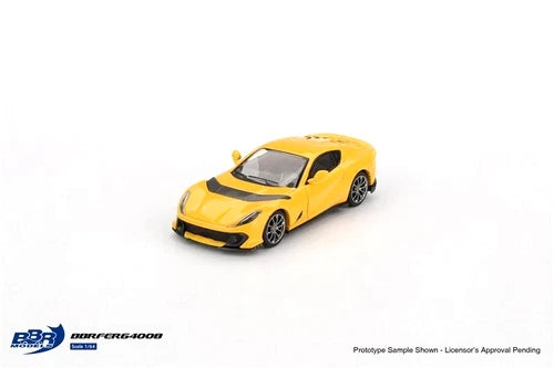 Ferrari 812 Competizione 2021 Modena Yellow – BBR Models