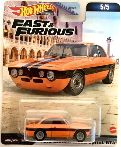 Hot Wheels Premium Fast & Furious Alfa Romeo Giulia Sprint GTA