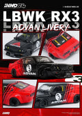 INNO64 LBWK Mazda RX-3 Savanna "Advan" Livery