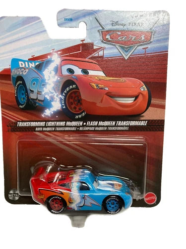 Disney Pixar Cars Metal Die-Cast – Transforming Lightning McQueen