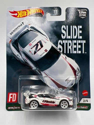 Hot Wheels Premium Slide Street #2 2020 Toyota GR Supra (GReddy)