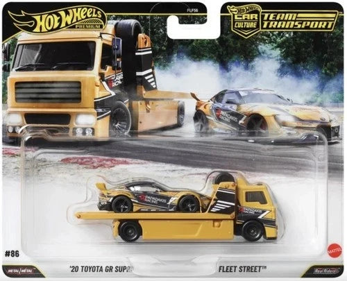 Hot Wheels Team Transport #86 2020 Toyota GR Supra with Fleet Street