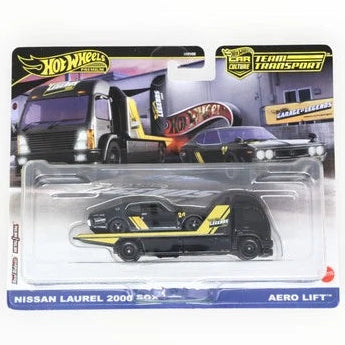 Hot Wheels 2024 Legends Tour Team Transport Nissan Laurel 2000 SGX with Aero Lift