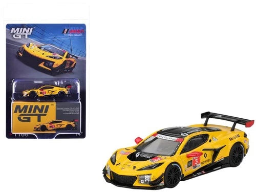 Mini GT #1168 Chevrolet Corvette Z06 GT3.R #3 Corvette Racing by Pratt Miller Motorsports