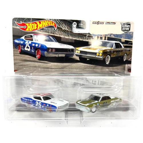 Hot Wheels Premium 2-Pack '69 Ford Torino Talladega & '66 Chevelle