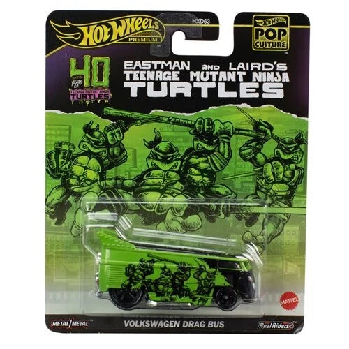Hot Wheels Teenage Mutant Ninja Turtles TMNT Volkswagen Drag Bus